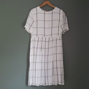 Piper & Scoot Grid Midi Dress